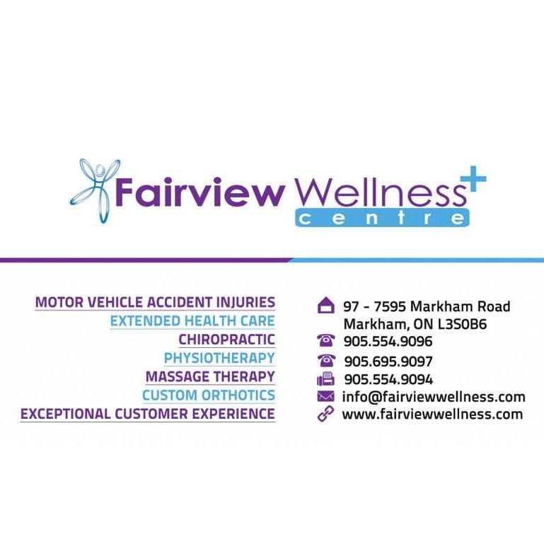 Fairview Wellness Centre | 97-, 7595 Markham Road, Markham, ON L3S 0B6, Canada | Phone: (905) 554-9096