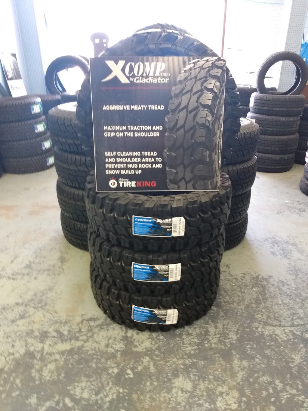 Atlantic Tire King (Moncton) | 206 Ruelle MacAleese Ln, Moncton, NB E1A 3L9, Canada | Phone: (506) 204-5464