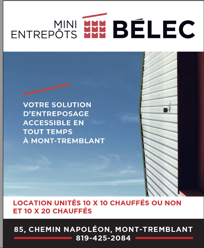 Mini-Entrepôts Bélec | 85 Chem. Napoléon, Mont-Tremblant, QC J8E 2G5, Canada | Phone: (819) 425-2084