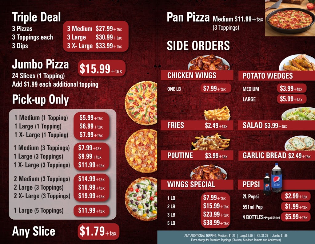 Als pizza & wings | 21 McKay St, Cambridge, ON N1R 4G2, Canada | Phone: (519) 740-9494