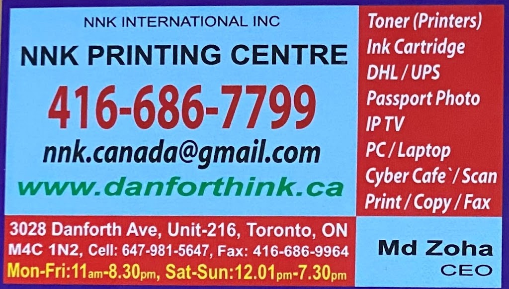 NNK International Inc. | 3028 Danforth Ave Unit#216, East York, ON M4C 1N2, Canada | Phone: (416) 686-7799