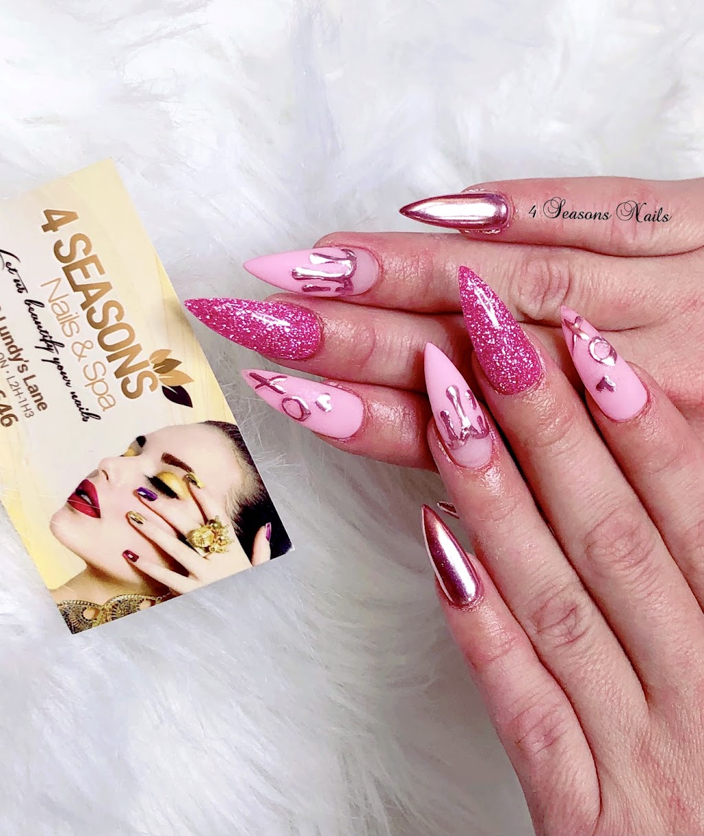 4 Seasons Nails | 8123 Lundys Ln, Niagara Falls, ON L2H 1H3, Canada | Phone: (905) 353-9646