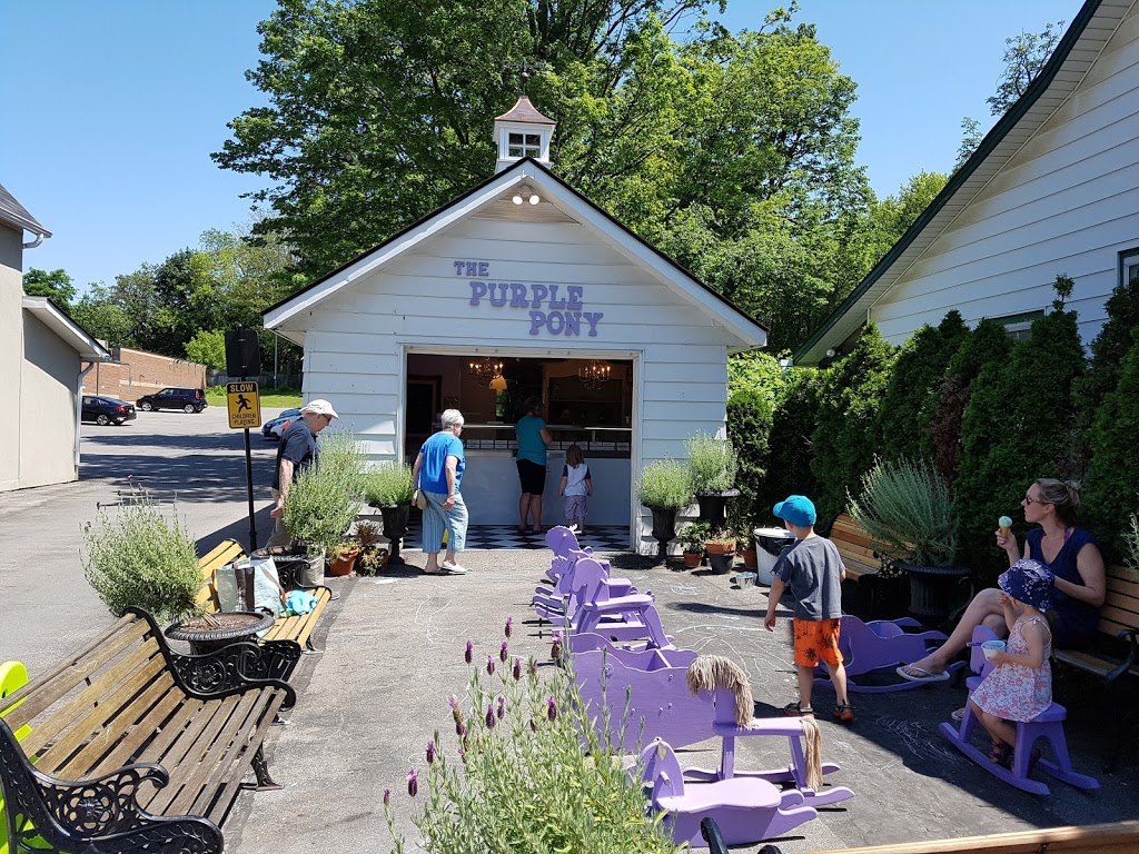 The Purple Pony Ice Cream Shop | 346 Wilson St E, Ancaster, ON L9G 2C2, Canada | Phone: (905) 928-1110