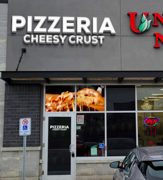 Pizzeria Cheesy Crust | 1866 Oxford St W Unit 4, London, ON N6K 0J8, Canada | Phone: (519) 641-7599