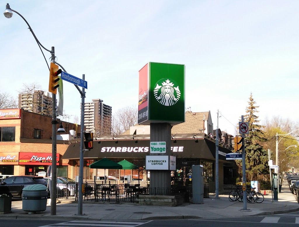 Starbucks | 1088 Yonge St, Toronto, ON M4W 2L4, Canada | Phone: (416) 924-0697