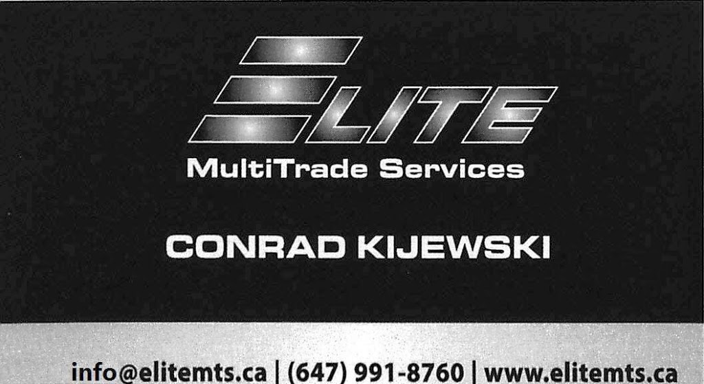 Elite MultiTrade Services | 74 Hill Farm Rd, Nobleton, ON L0G 1N0, Canada | Phone: (647) 991-8760