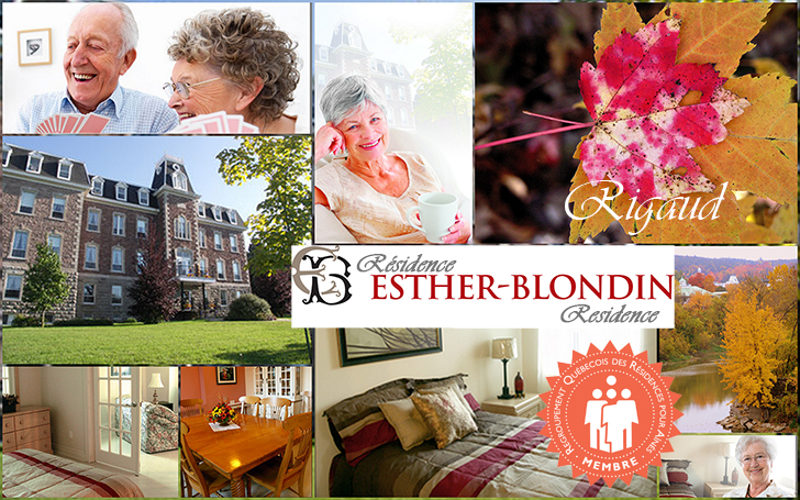 Résidence Esther-Blondin,Offers 52 Comfortable rooms , 12 large suites with a private bathroom . | 75 Rue Saint-Pierre, Rigaud, QC J0P 1P0, Canada | Phone: (450) 451-4643