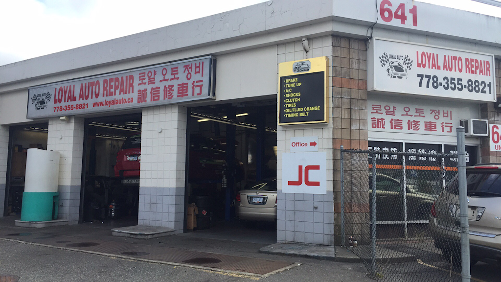 Loyal Auto Repair | 641 Lougheed Hwy #106, Coquitlam, BC V3K 3S5, Canada | Phone: (778) 355-8821