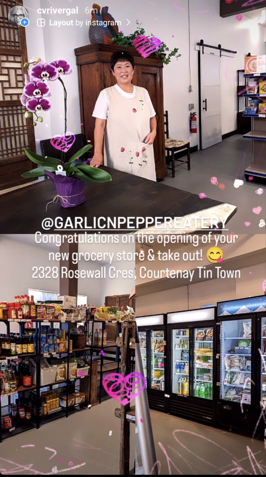 Garlic & Pepper Eatery | 2328 Rosewall Crescent, Courtenay, BC V9N 8R9, Canada | Phone: (250) 871-0707