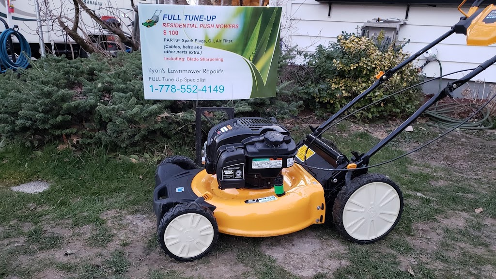 Ryans Lawnmower Repairs | 9847 Corbould St, Chilliwack, BC V2P 4B8, Canada | Phone: (778) 552-4149
