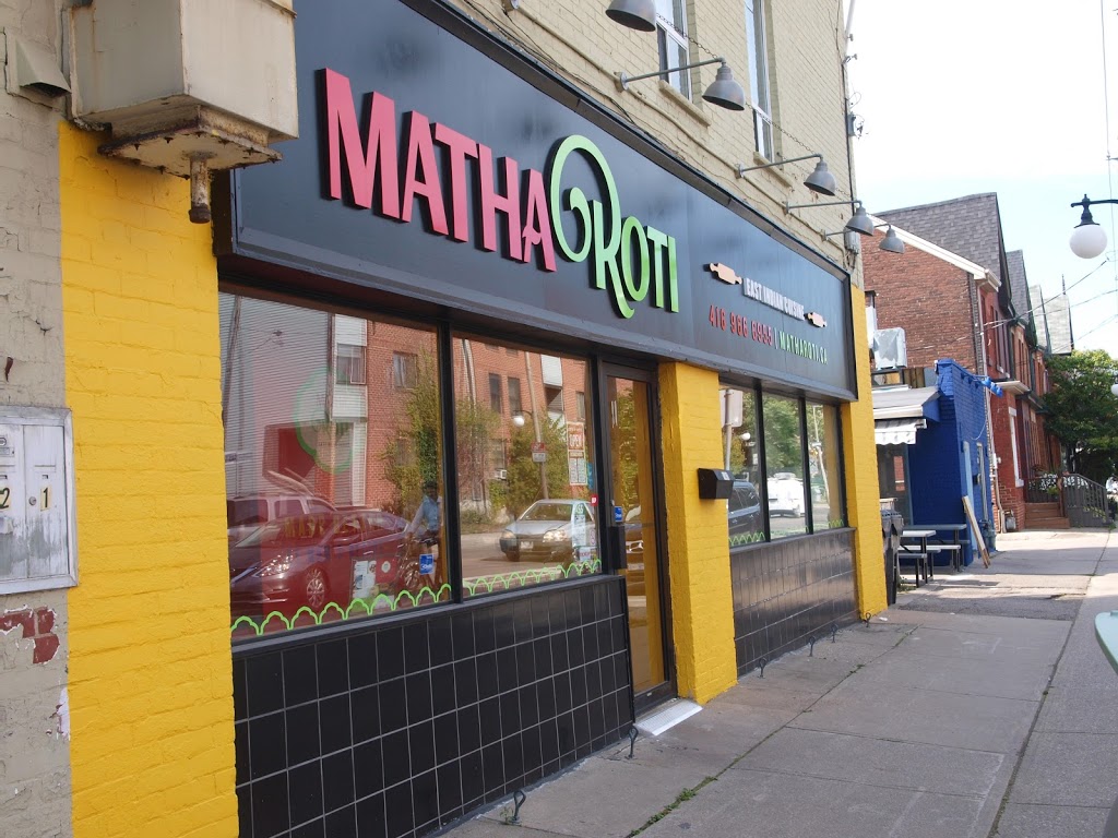 Matha Roti - East Indian Cuisine | 141 Harbord St, Toronto, ON M5S 2M2, Canada | Phone: (416) 966-6955