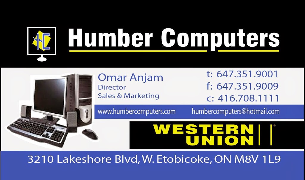 Humber Computers & Electronics | 3210 Lake Shore Blvd W, Etobicoke, ON M8V 1L9, Canada | Phone: (647) 745-9150