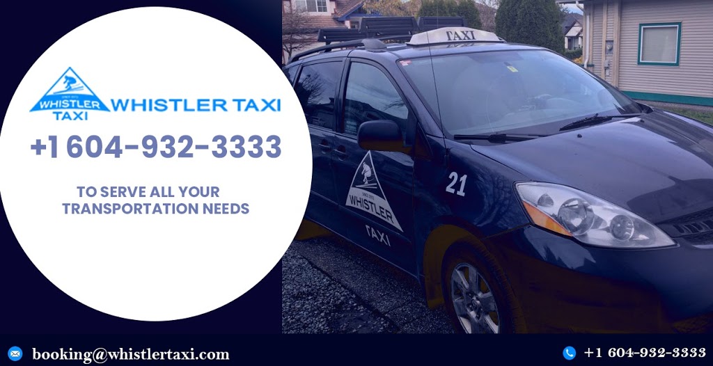 Whistler Taxi | 1080 Millar Creek Rd, Whistler, BC V0N 1B1, Canada | Phone: (604) 932-3333