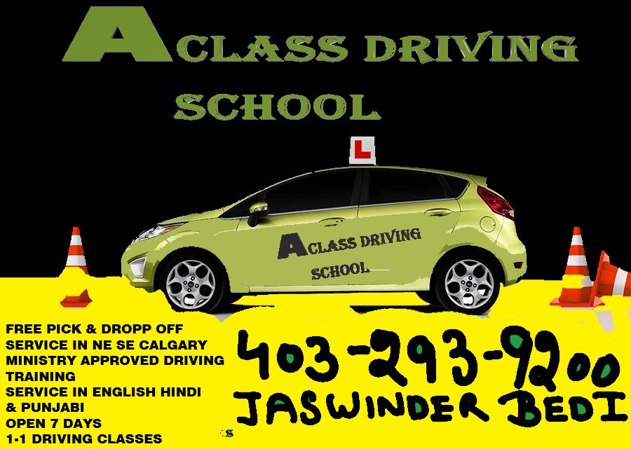 A Class Driving School 2015 Ltd | 213 Saddlelake Dr, Calgary, AB T3J 0P2, Canada | Phone: (403) 293-9200