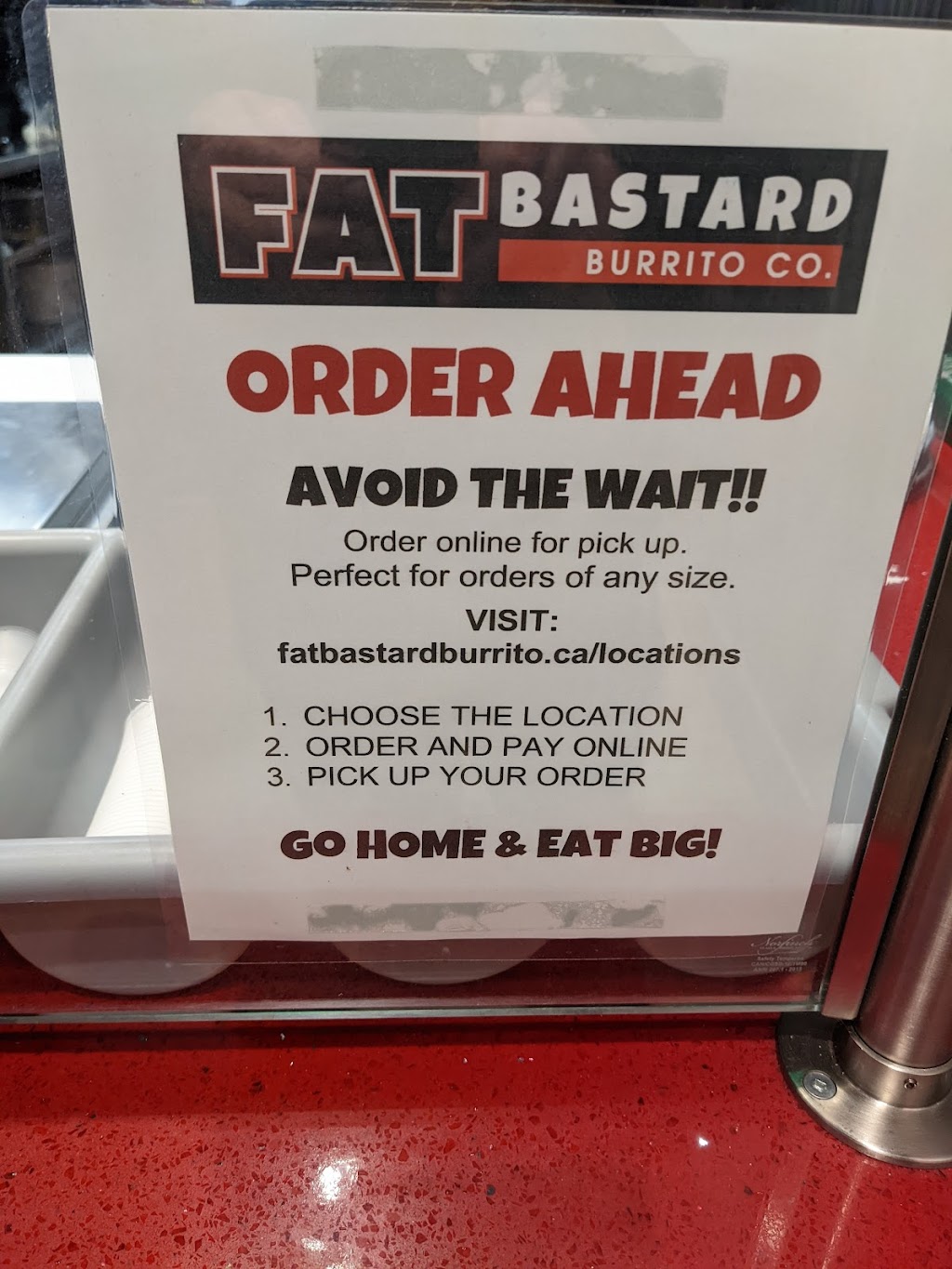 Fat Bastard Burrito Co. | 123 Lombard St #8, Smiths Falls, ON K7A 5B8, Canada | Phone: (613) 284-0909