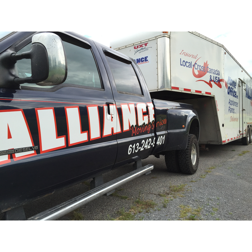 alliance moving services | 315 Bell Blvd, Belleville, ON K8P 2H3, Canada | Phone: (613) 242-9401