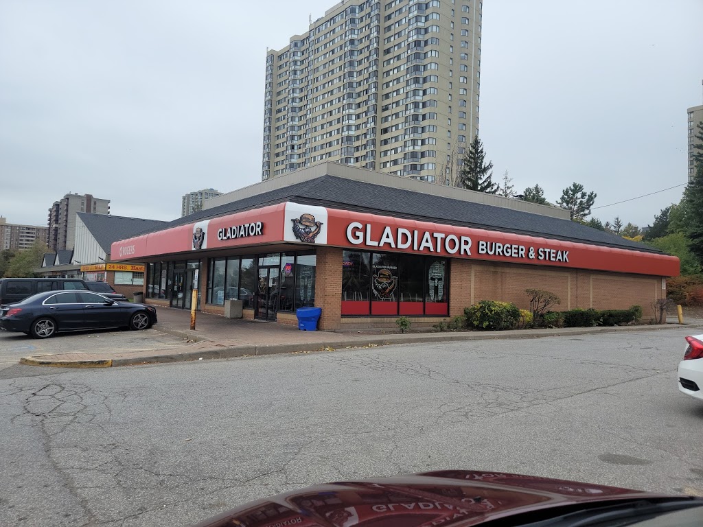 Gladiator Burger & Steak | 16 Lisa St, Brampton, ON L6T 5R2, Canada | Phone: (905) 216-0666