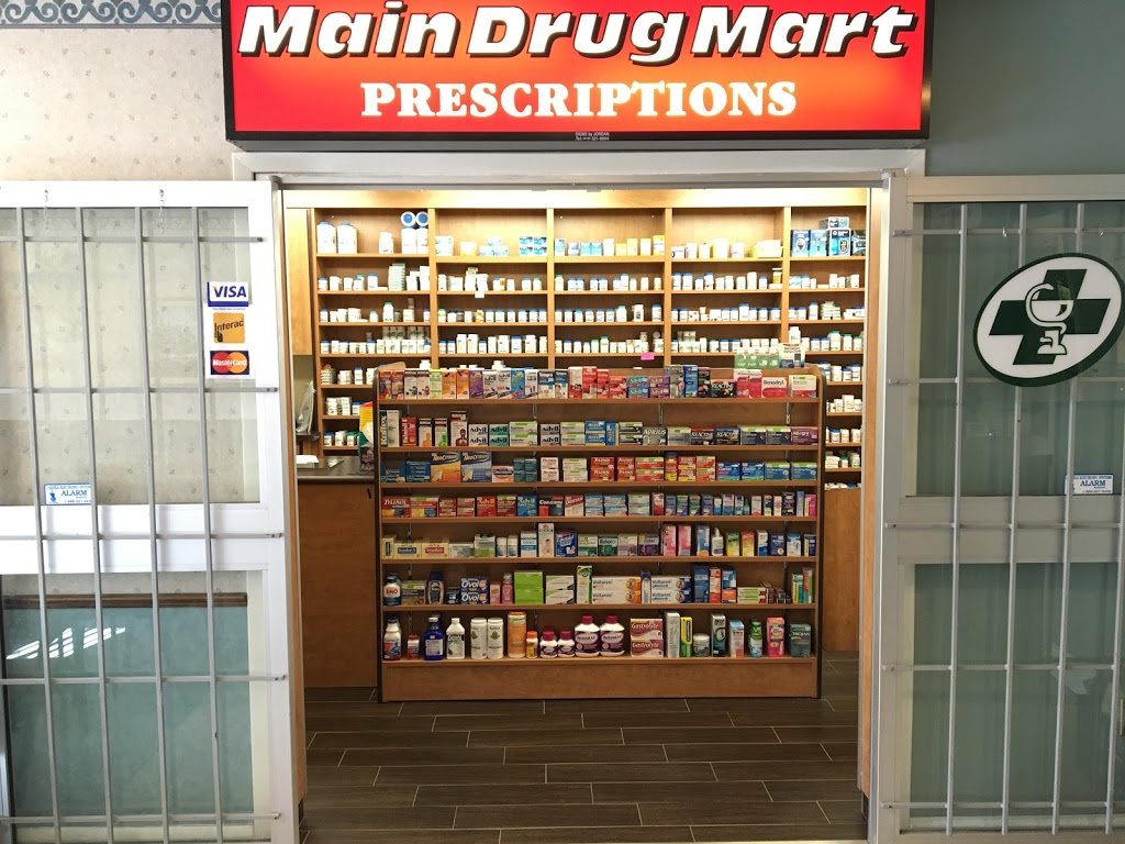 Main Drug Mart | 2200 Dixie Road Pharmacy Inside Dixie Road Medical, Mississauga, ON L4Y 1Z4, Canada | Phone: (905) 896-2424