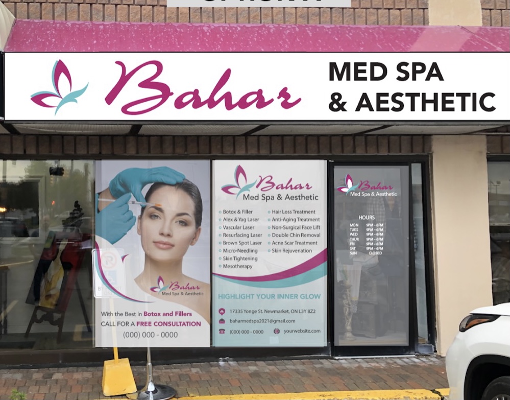 Bahar Med Spa Aesthetics | 17335 Yonge St Unit 4, Newmarket, ON L3Y 8Z2, Canada | Phone: (647) 554-1240