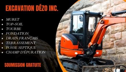 Excavation Dezo inc | 3968 Rue Forest Hill, Rawdon, QC J0K 1S0, Canada | Phone: (450) 916-0615