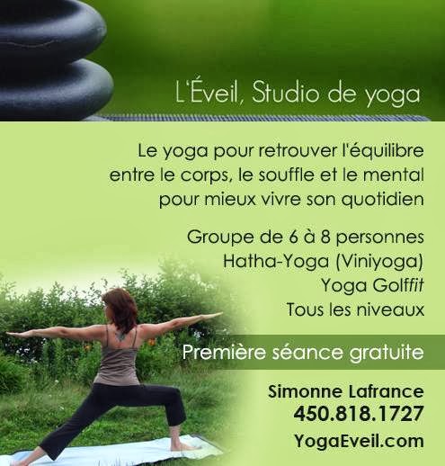 Awakening Studio De Yoga | 13915 Rue de la Brise, Mirabel, QC J7J 2L9, Canada | Phone: (450) 818-1727