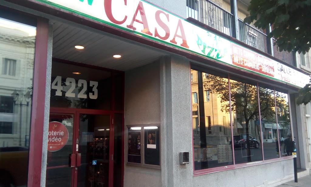 New Casa De La Pizza | 4223 Rue Ontario E, Montréal, QC H1V 1K2, Canada | Phone: (514) 255-6558