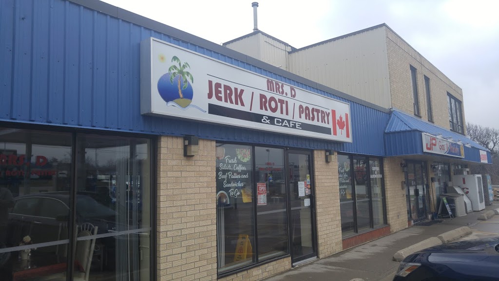 Mrs. D. Jerk, Roti and Pastry | 247 ON-10 #2, Orangeville, ON L9W 2Z1, Canada | Phone: (519) 942-4926