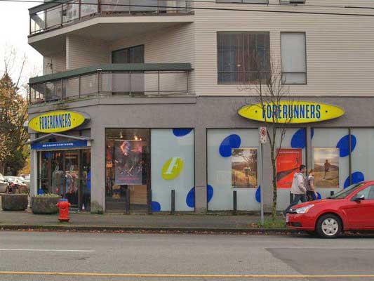 Forerunners | 3502 W 4th Ave, Vancouver, BC V6R 1N8, Canada | Phone: (604) 732-4535