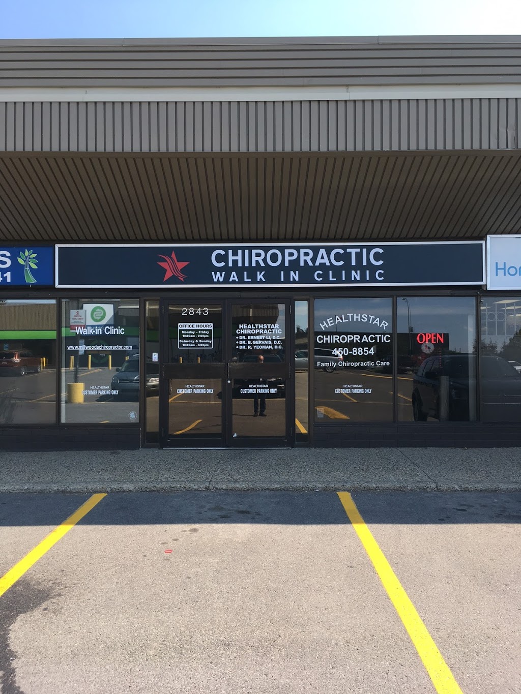 HealthStar Chiropractic | 2843 Millwoods Rd NW, Edmonton, AB T6K 4A9, Canada | Phone: (780) 450-8854