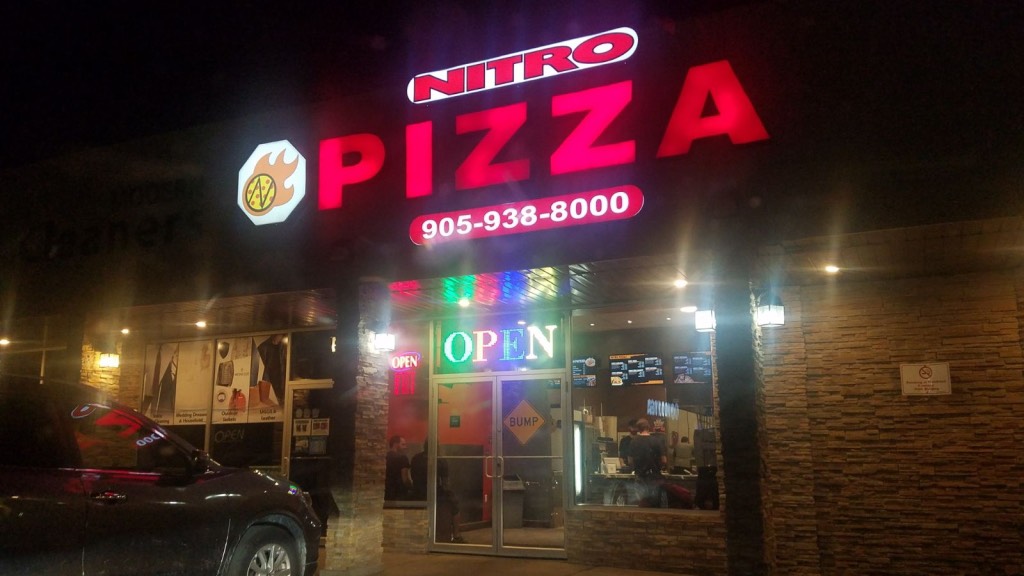 Nitros pizza | 31 St Paul St, St. Catharines, ON L2R 3M2, Canada | Phone: (905) 253-1562