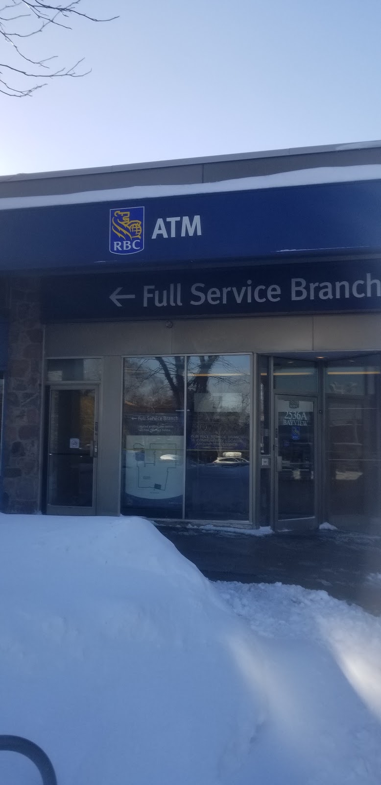 RBC Royal Bank | 2514 Bayview Ave, North York, ON M2L 1A9, Canada | Phone: (416) 510-3080