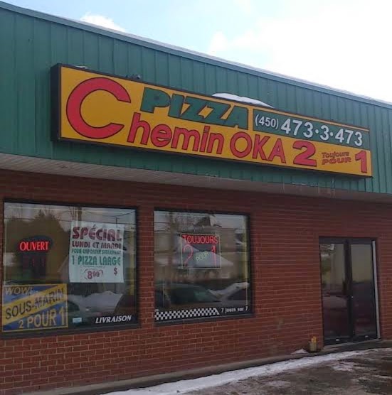 Pizza Chemin Oka 2 pour 1 | 3926 Chemin dOka, Saint-Joseph-du-Lac, QC J0N 1M0, Canada | Phone: (450) 473-3473