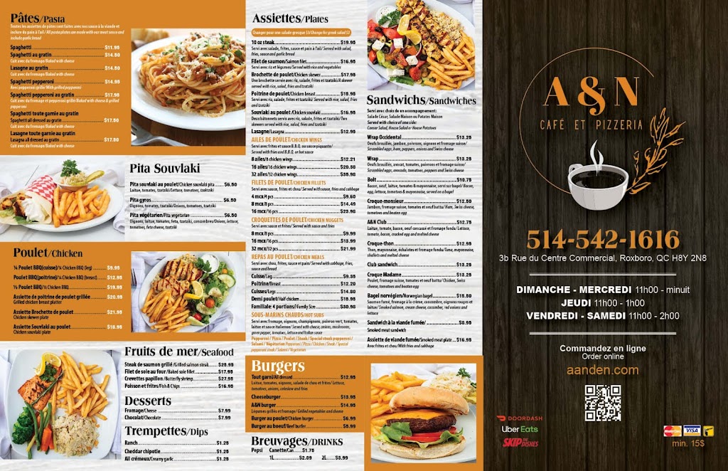 A & N 2POUR1 PIZZERIA | 3b Rue du Centre Commercial, Roxboro, QC H8Y 2N8, Canada | Phone: (514) 542-1616