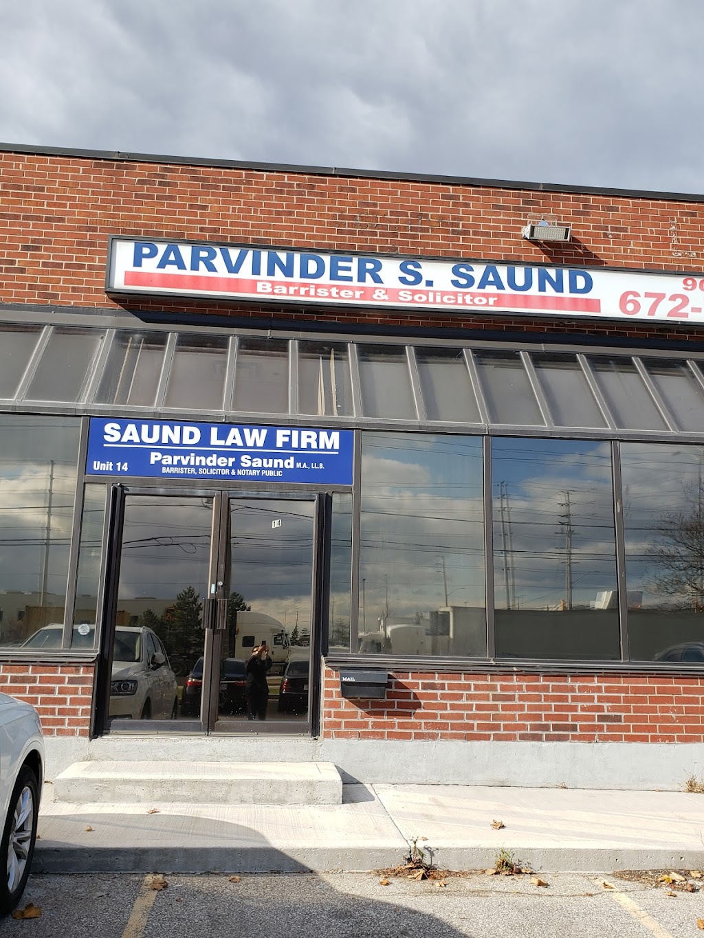 Saund Law Firm | 7050 Bramalea Rd #14, Mississauga, ON L5S 1T1, Canada | Phone: (905) 672-7272