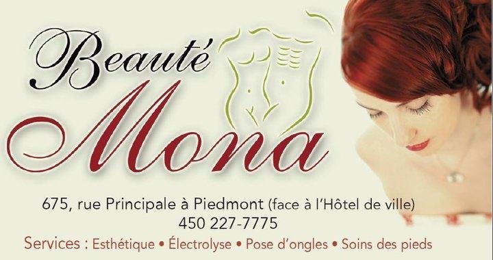 Beauté Mona | 675 Rue Principale, Piedmont, QC J0R 1K0, Canada | Phone: (450) 227-7775