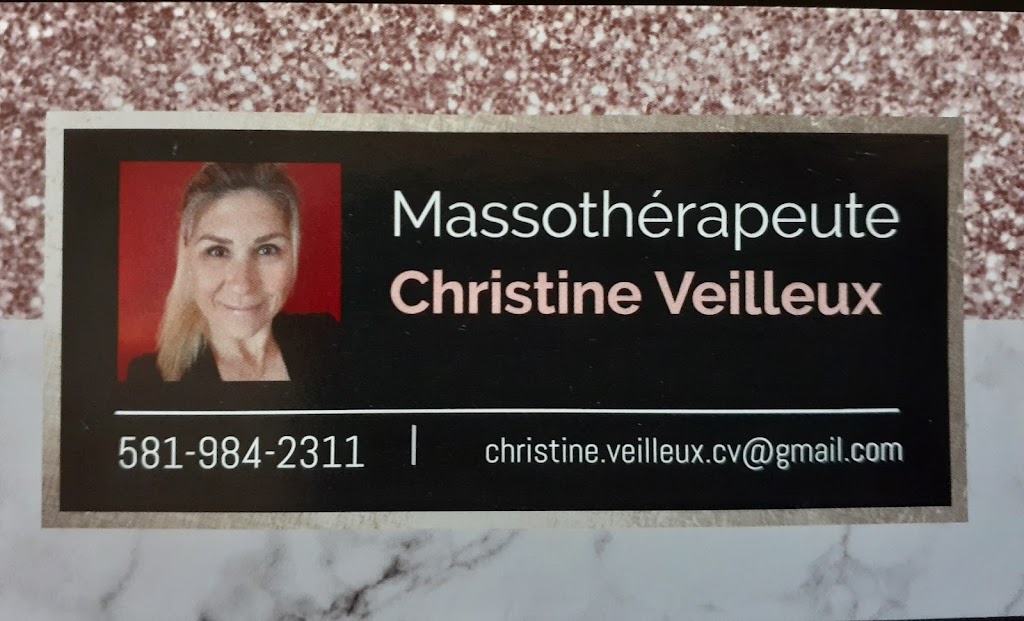 Massothérapeute Christine Veilleux | 2251 Des Bienfaits, Québec, QC G2C 0K9, Canada | Phone: (581) 984-2311