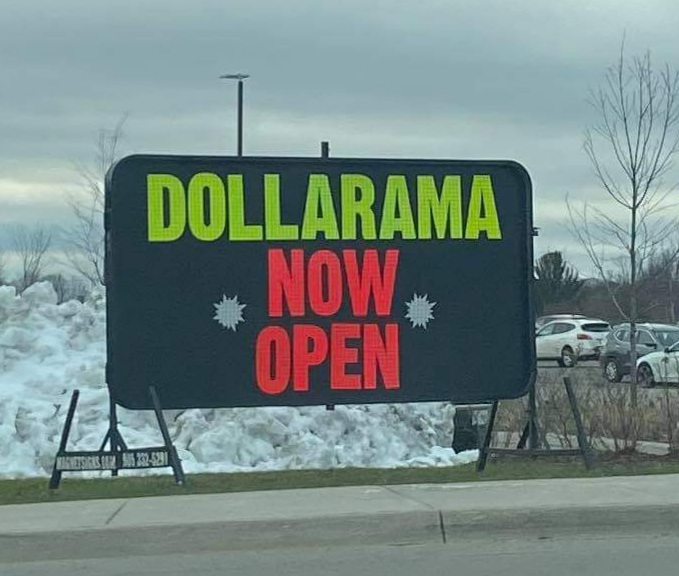 Dollarama | 120 Portia Dr, Ancaster, ON L9G 0G1, Canada | Phone: (905) 648-4388