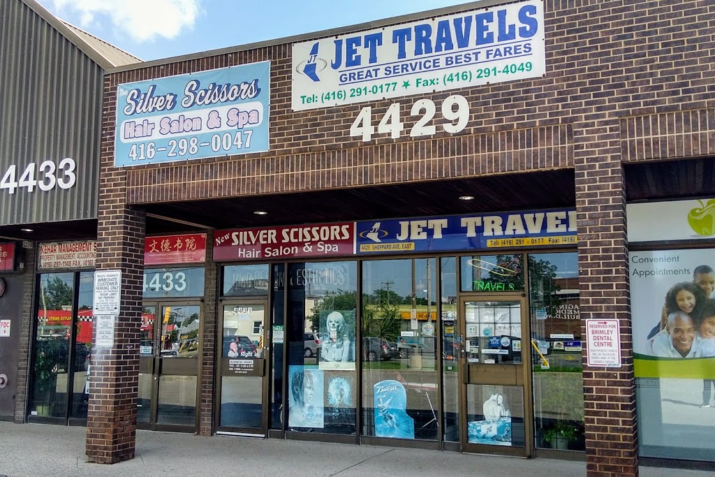 Jet Travels | 4429 Sheppard Ave E, Scarborough, ON M1S 1V3, Canada | Phone: (416) 291-0177