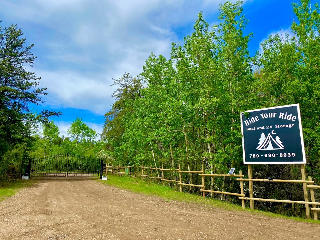 Hide Your Ride Boat and RV Storage | 57126, Range Rd 232, Gibbons, AB T0A 1N0, Canada | Phone: (780) 690-8039