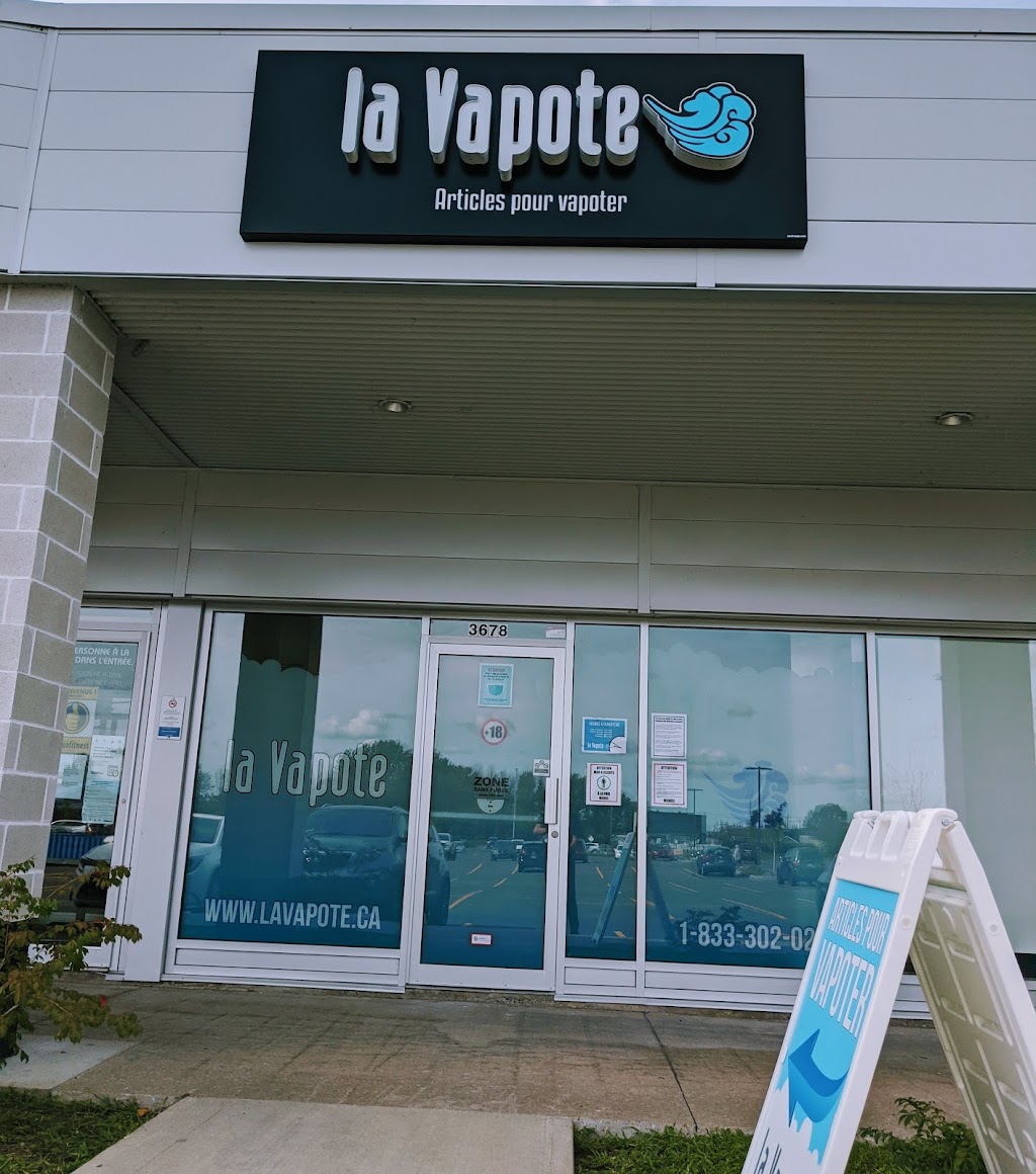 la Vapote | 3678 Ch. de Chambly, Longueuil, QC J4L 1N8, Canada | Phone: (450) 332-5253