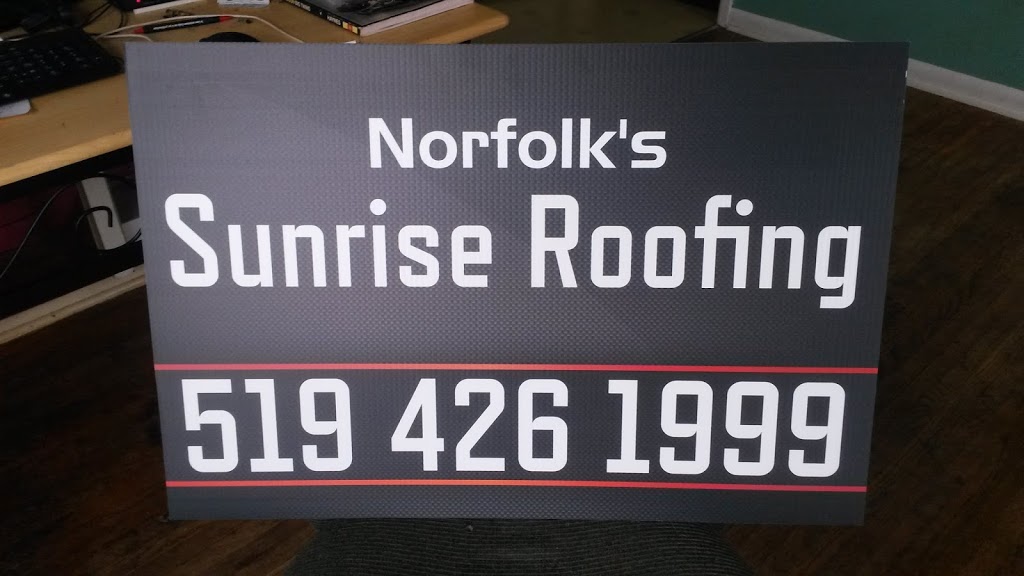 Norfolks Sunrise Roofing | 94 Hillcrest Rd, Simcoe, ON N3Y 4K6, Canada | Phone: (519) 426-1999