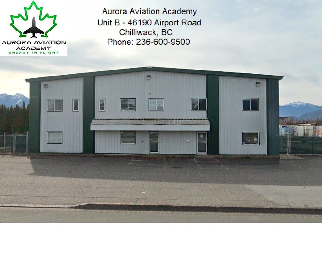 Aurora Aviation Academy | 46190 Airport Rd Unit B, Chilliwack, BC V2P 1A5, Canada | Phone: (236) 302-5600