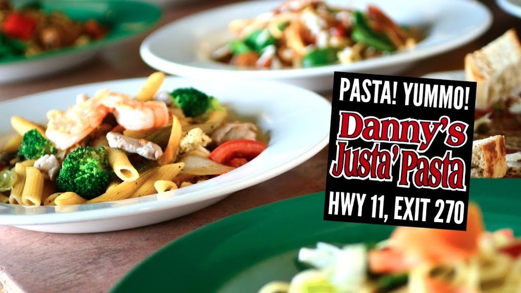 Dannys Justa Pasta | 367 Valley View Rd Hwy 11, Exit 270, Sundridge, ON P0A 1Z0, Canada | Phone: (705) 384-5542