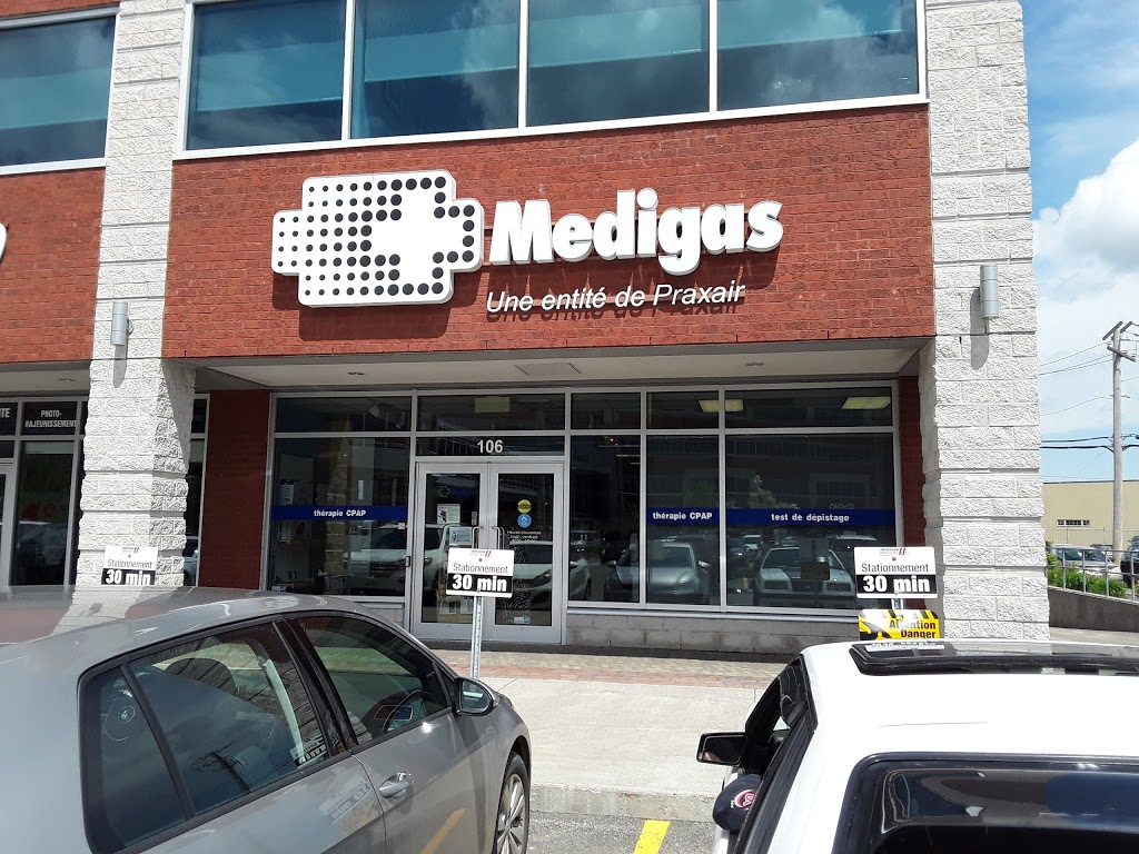 Medigas | 815 Boulevard Lebourgneuf bureau 106, Québec, QC G2J 0C1, Canada | Phone: (418) 686-0202