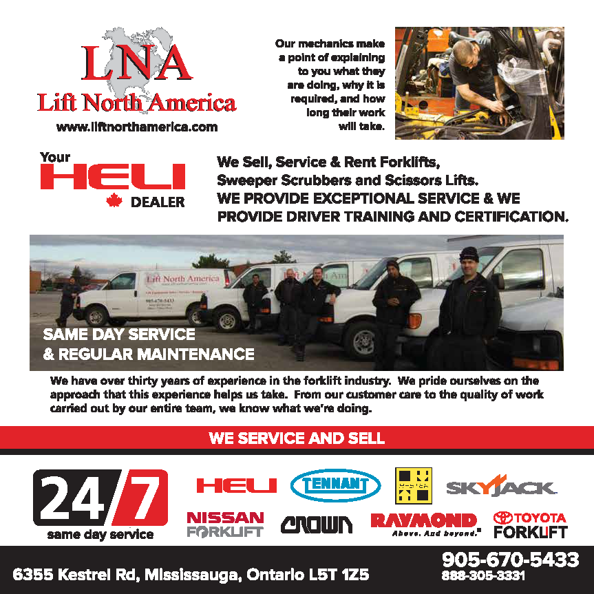 Lift North America | 6355 Kestrel Rd, Mississauga, ON L5T 1Z5, Canada | Phone: (905) 670-5433