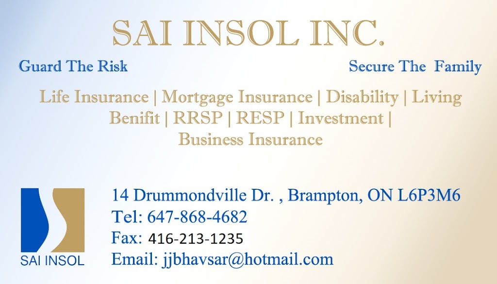 Sai Insol Inc. | 14 Drummondville Dr, Brampton, ON L6P 3M6, Canada | Phone: (647) 868-4682