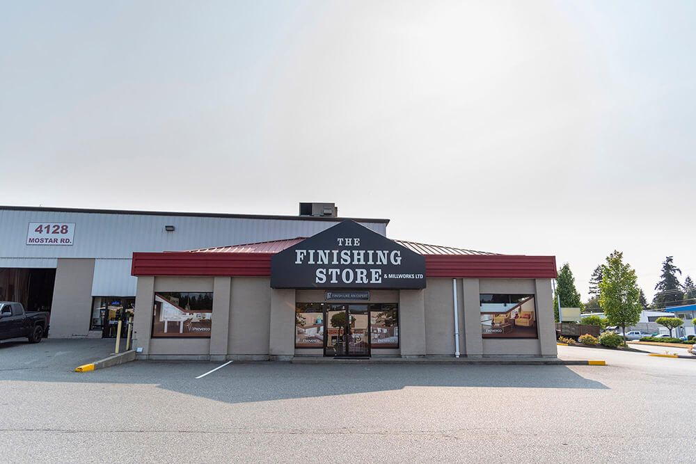 The Finishing Store & Millworks Ltd. | 4128 Mostar Rd, Nanaimo, BC V9T 6C9, Canada | Phone: (250) 756-1231