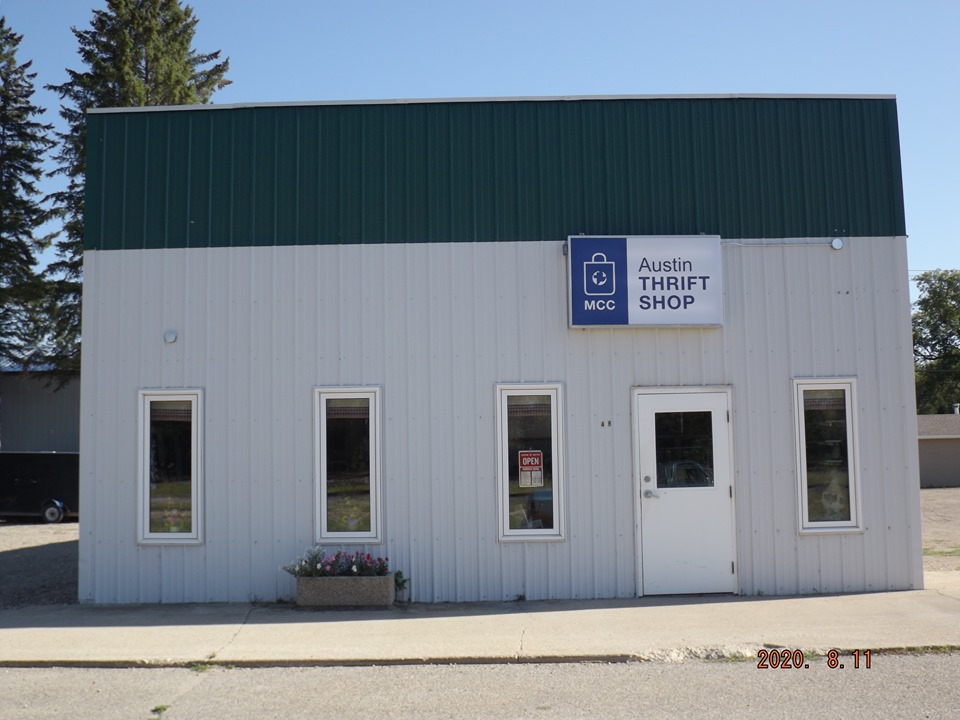 Austin MCC Thrift Shop | 48 2 Ave, Austin, MB R0H 0C0, Canada | Phone: (204) 637-2427