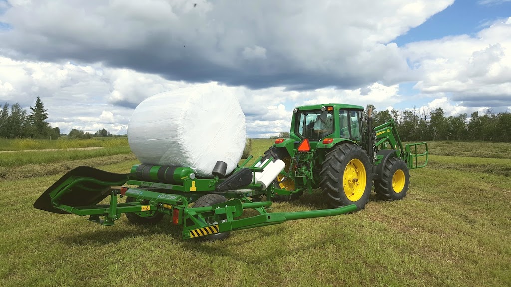 Sunny Creek Custom; Bale Wrapping Services and Plastic Sales | 64020 Range Rd 20, Fawcett, AB T0G 0Y0, Canada | Phone: (780) 349-9855