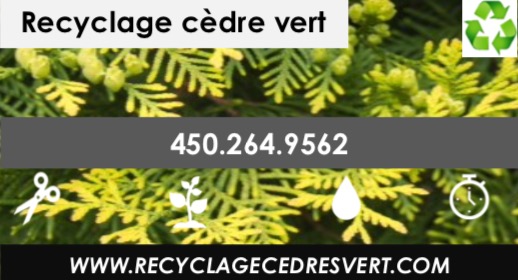 green cedar recycling | 5403 QC-132, Saint-Anicet, QC J0S 1M0, Canada | Phone: (450) 264-9562